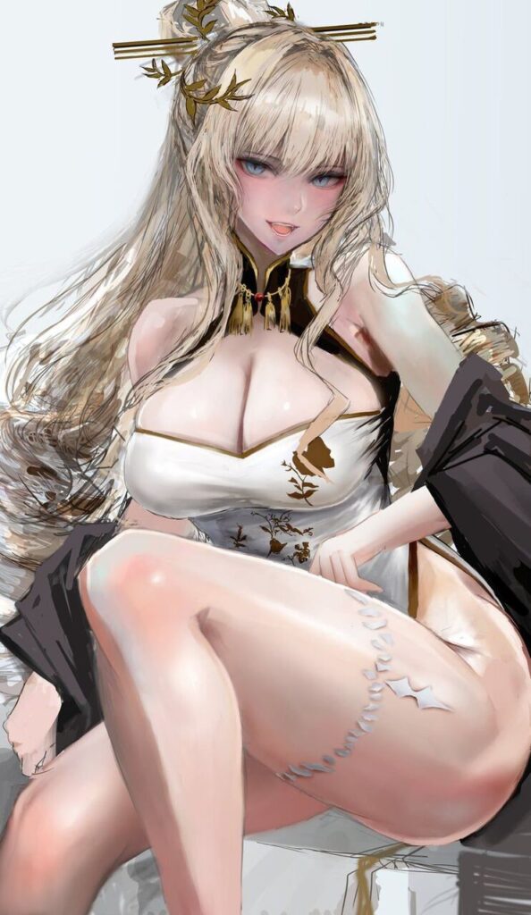 チャイナドレスのエロ画像 14