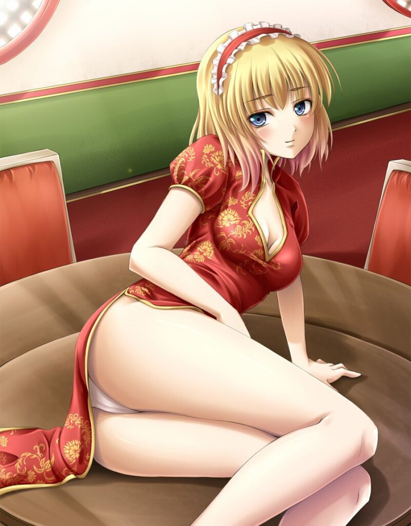 チャイナドレスのエロ画像 14