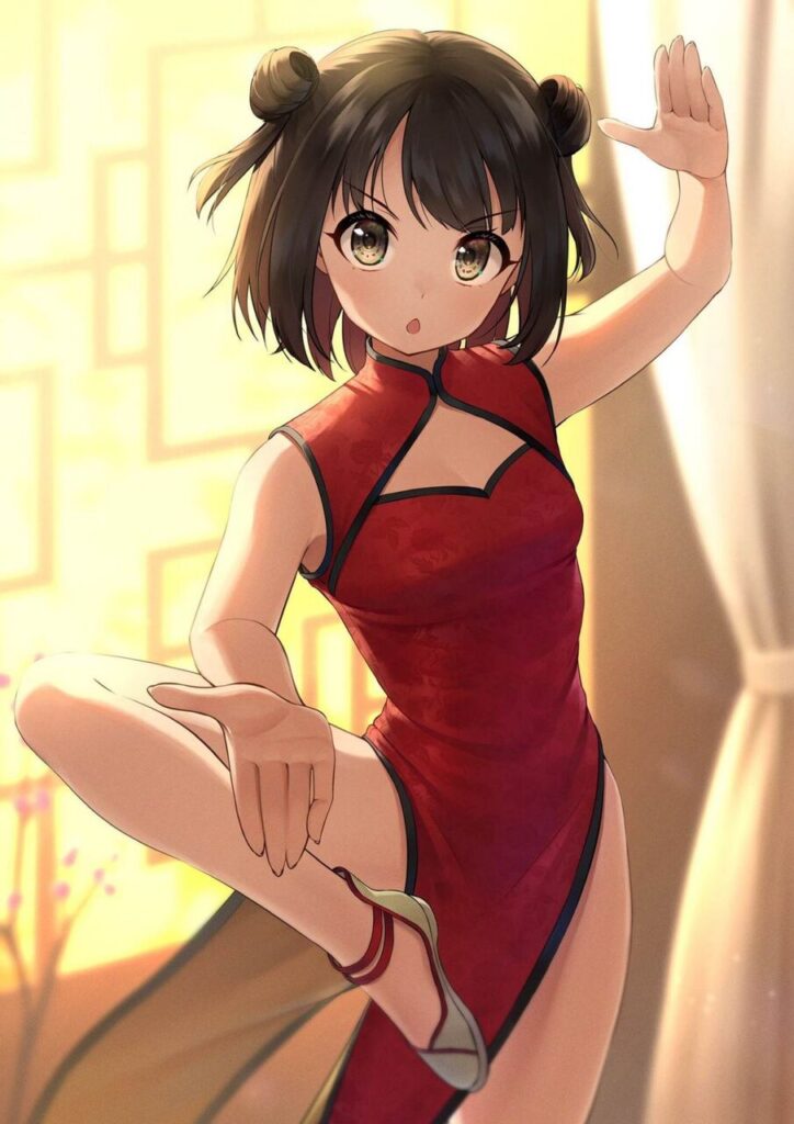 チャイナドレスのエロ画像 12