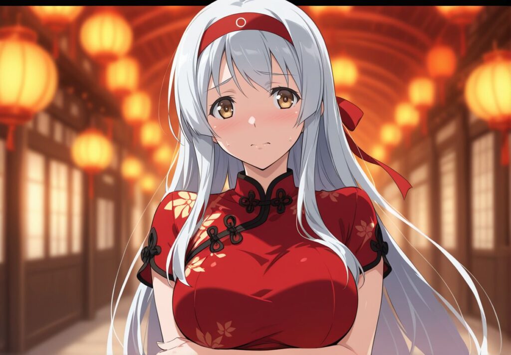 チャイナドレスのエロ画像 18