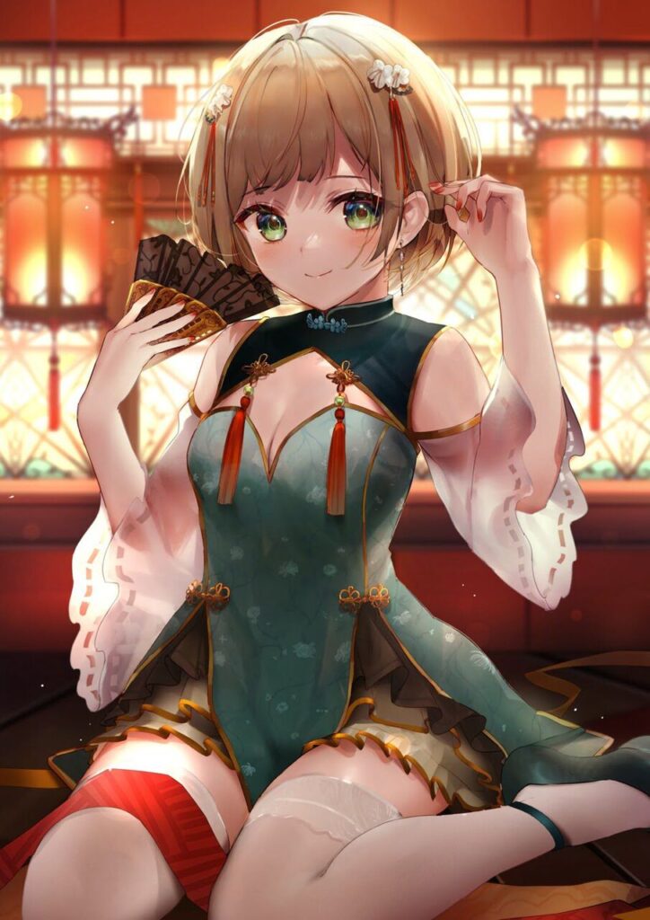 チャイナドレスのエロ画像 14