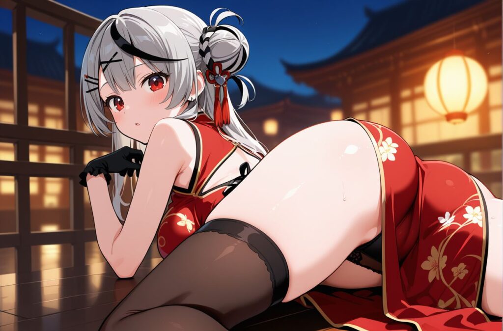 チャイナドレスのエロ画像 11