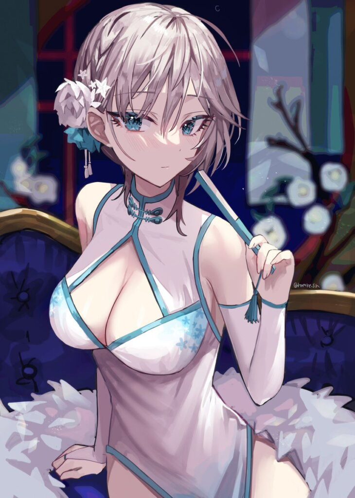 チャイナドレスのエロ画像 19
