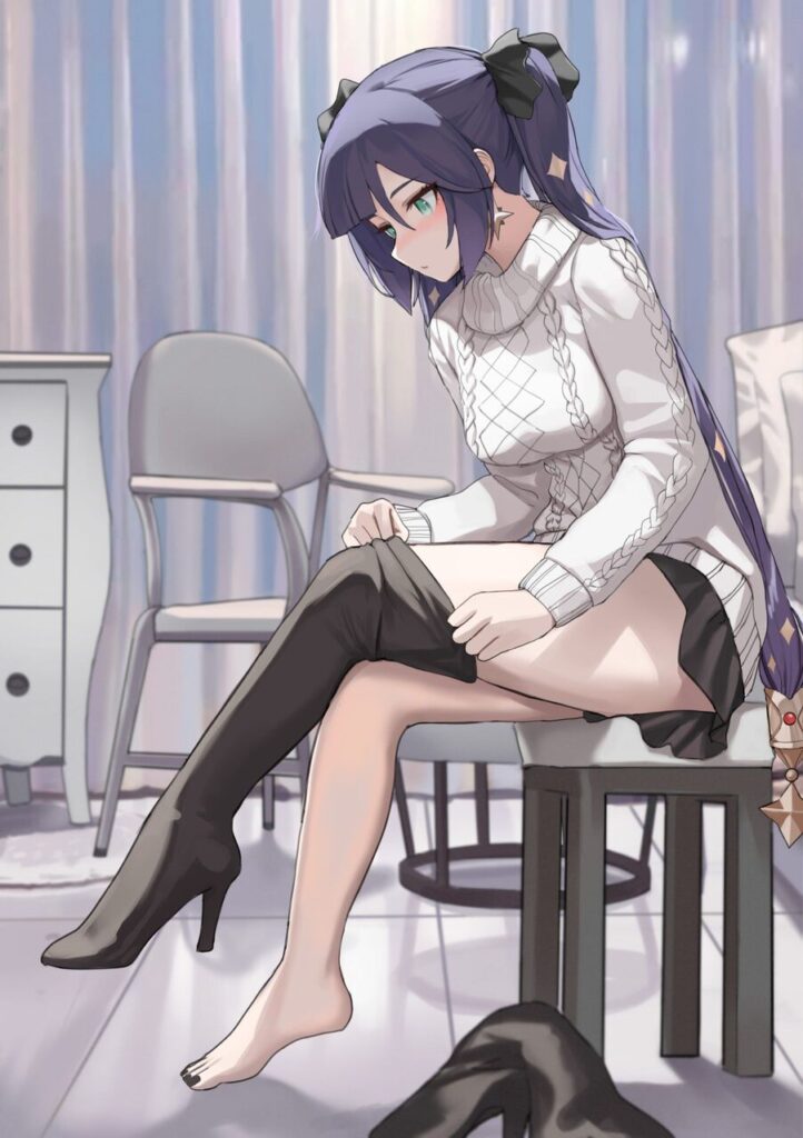 太もものエロ画像 13