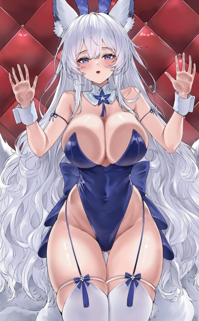 銀髪のエロ画像 6