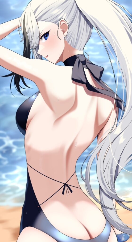 銀髪のエロ画像 5