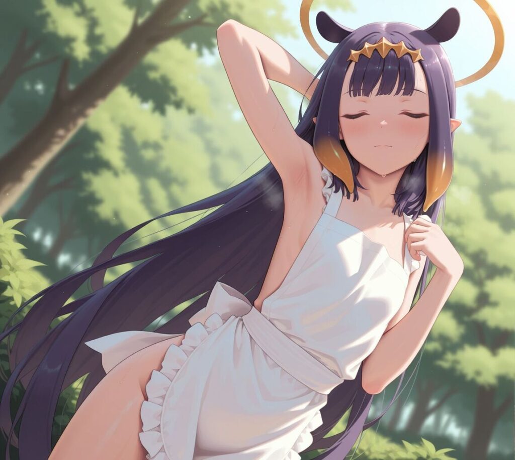 裸エプロンのエロ画像 7