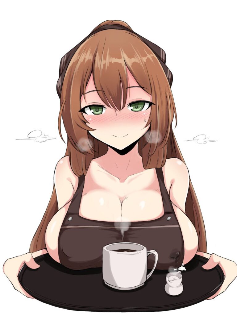 裸エプロンのエロ画像 12