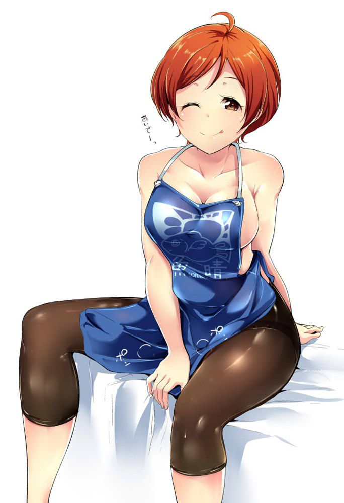 裸エプロンのエロ画像 14