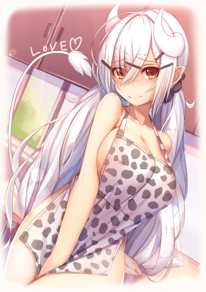 裸エプロンのエロ画像 4