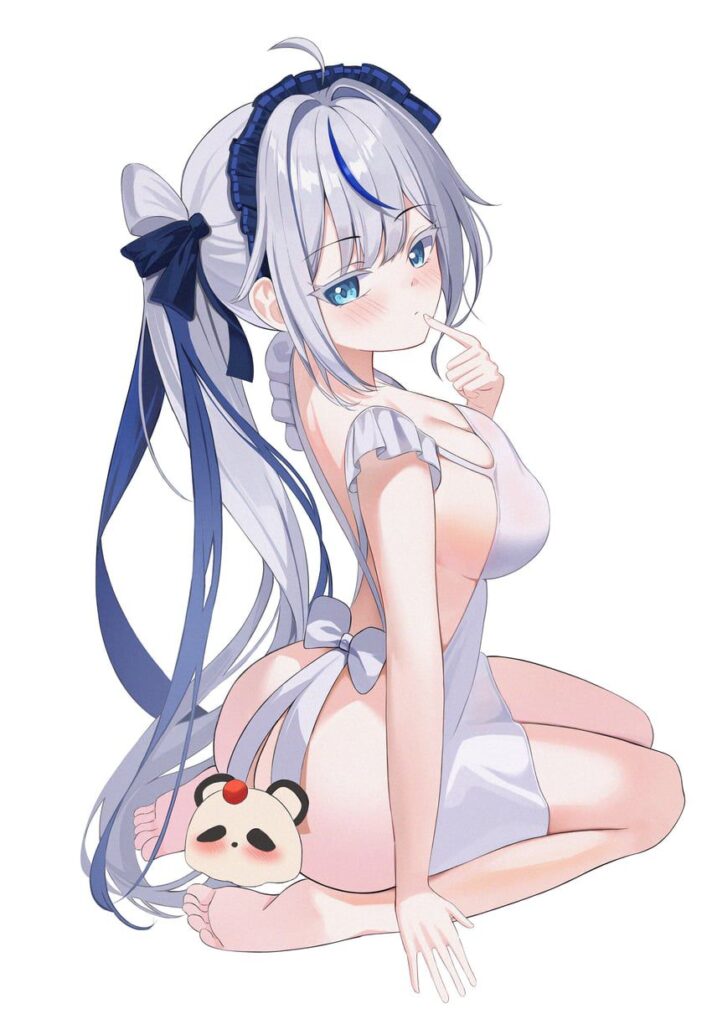 裸エプロンのエロ画像 18