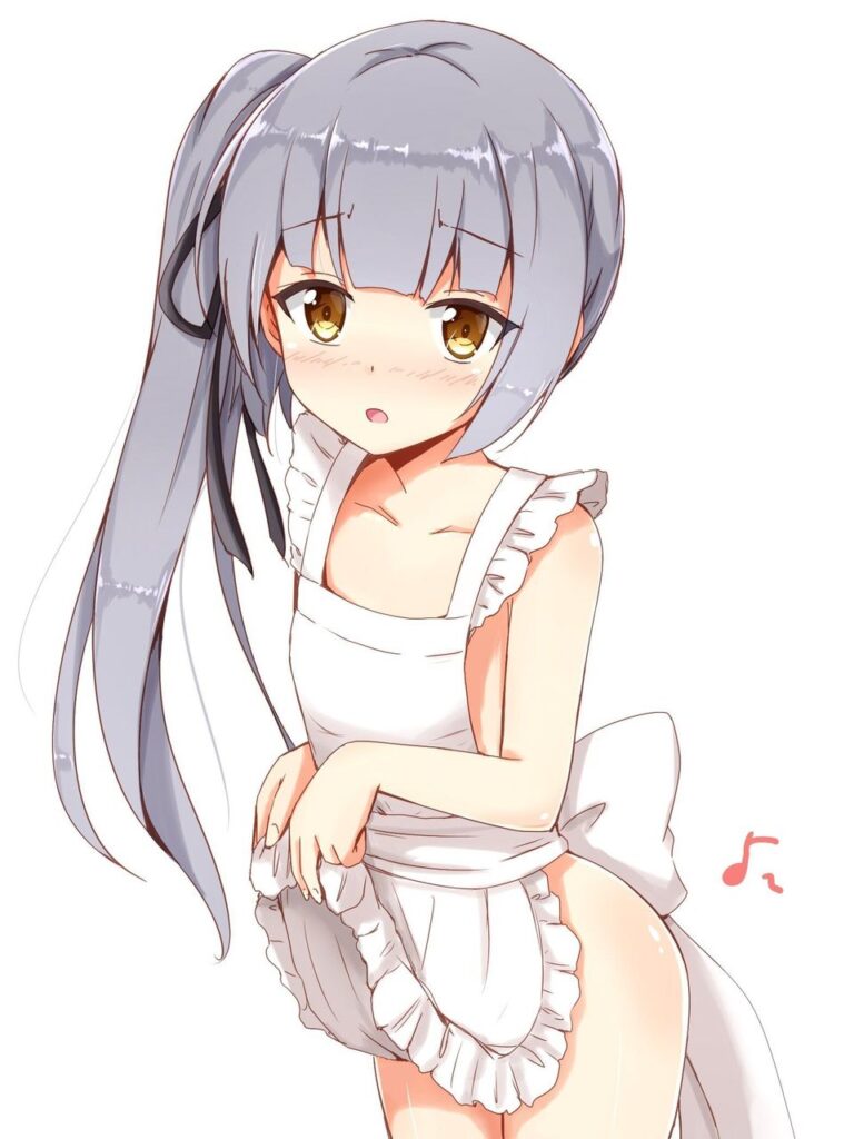 裸エプロンのエロ画像 19