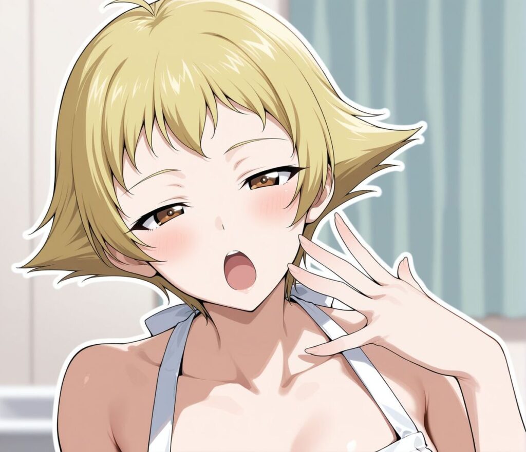 裸エプロンのエロ画像 6
