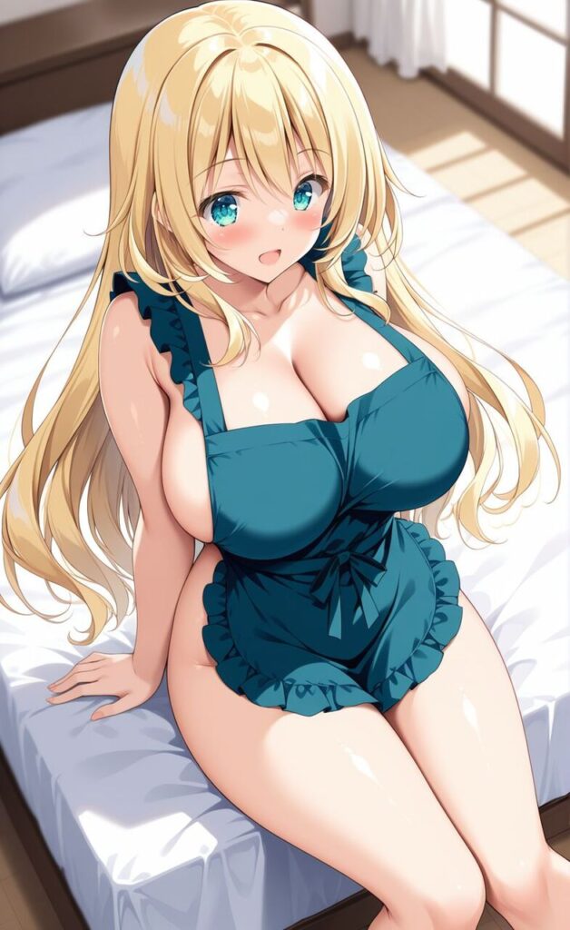 裸エプロンのエロ画像 9