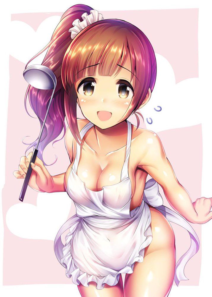 裸エプロンのエロ画像 11