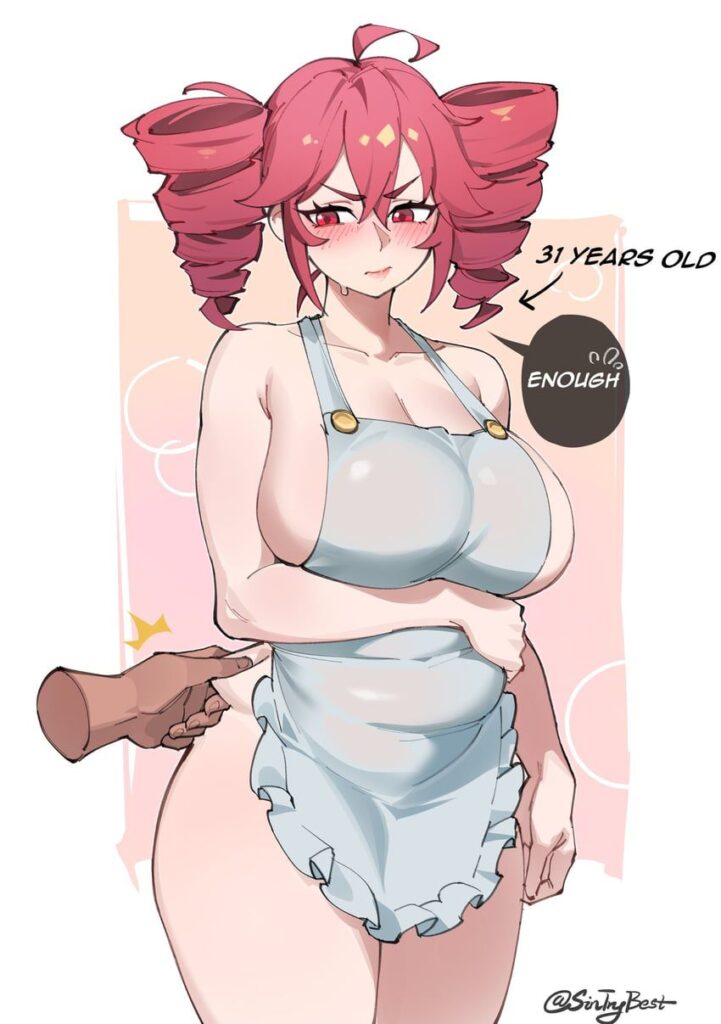 裸エプロンのエロ画像 11