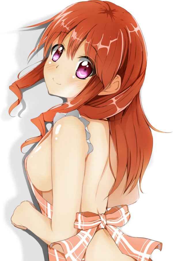 裸エプロンのエロ画像 12