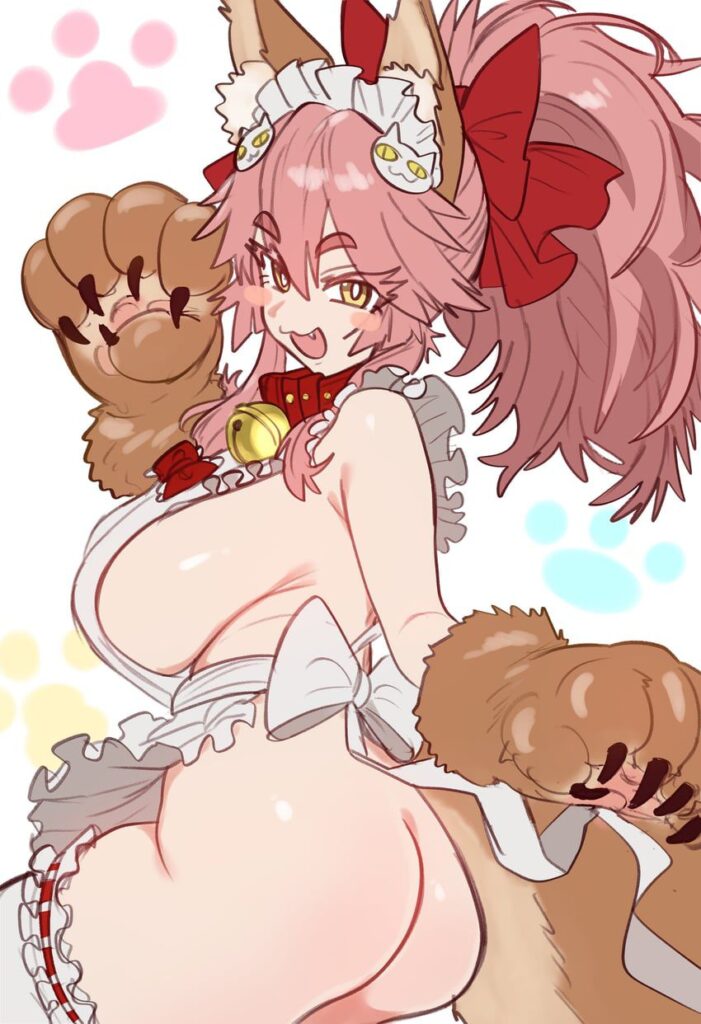 裸エプロンのエロ画像 18
