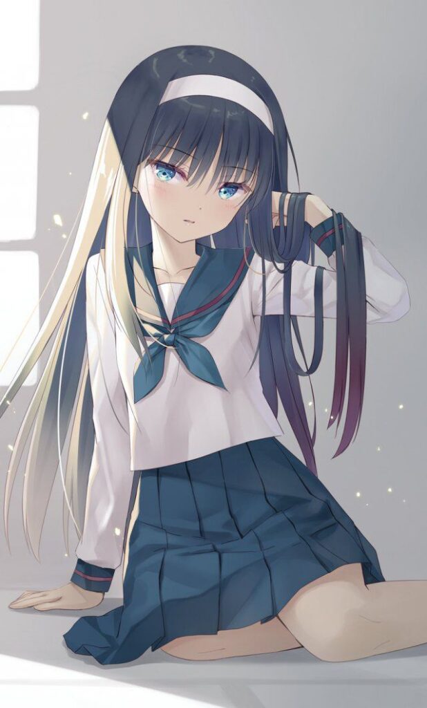 黒髪のエロ画像 8