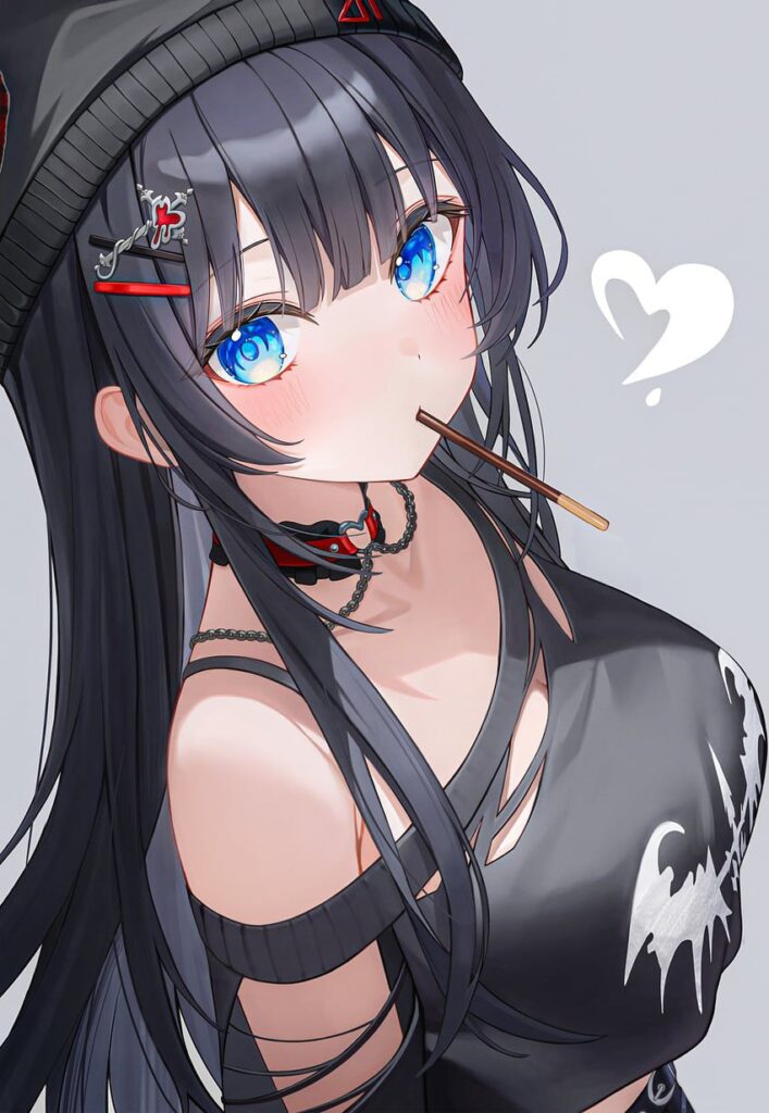 黒髪のエロ画像 12