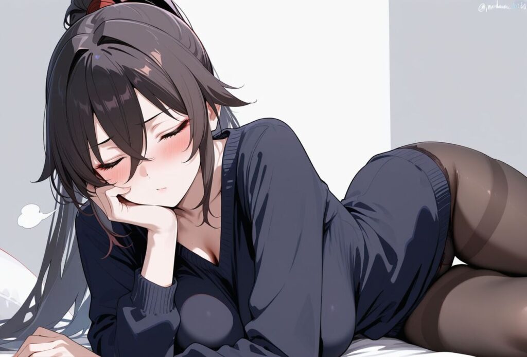 黒髪のエロ画像 7