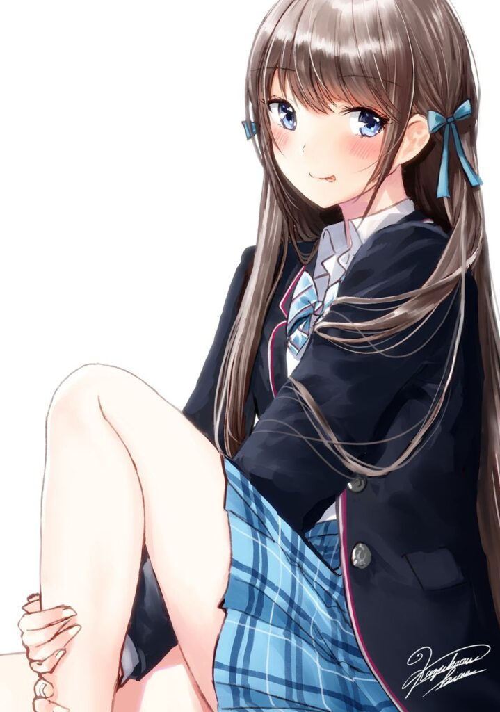 黒髪のエロ画像 8