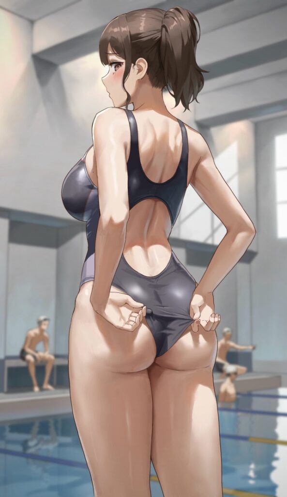 競泳水着のエロ画像 12