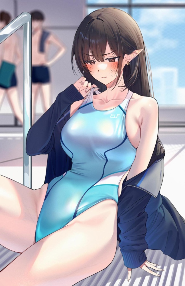 競泳水着のエロ画像 19