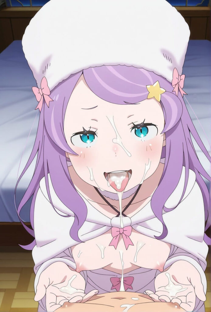 紫髪のエロ画像 17