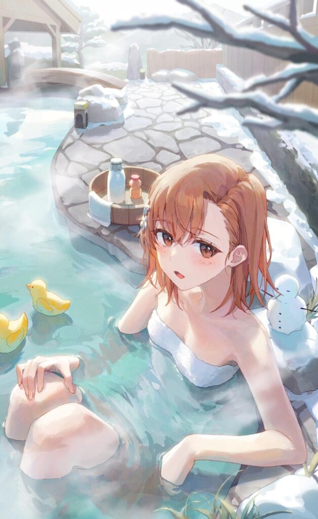 温泉のエロ画像 2