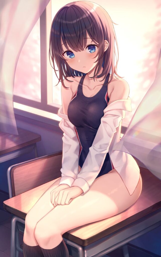 スク水のエロ画像 17