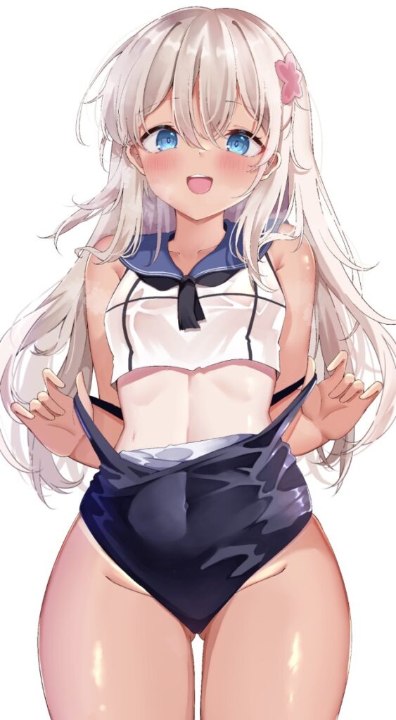 スク水のエロ画像 20