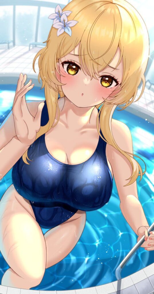 スク水のエロ画像 20