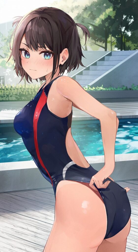 スク水のエロ画像 17