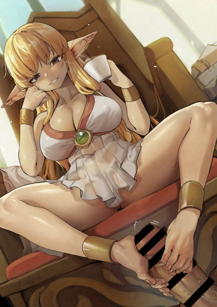 足コキのエロ画像 2