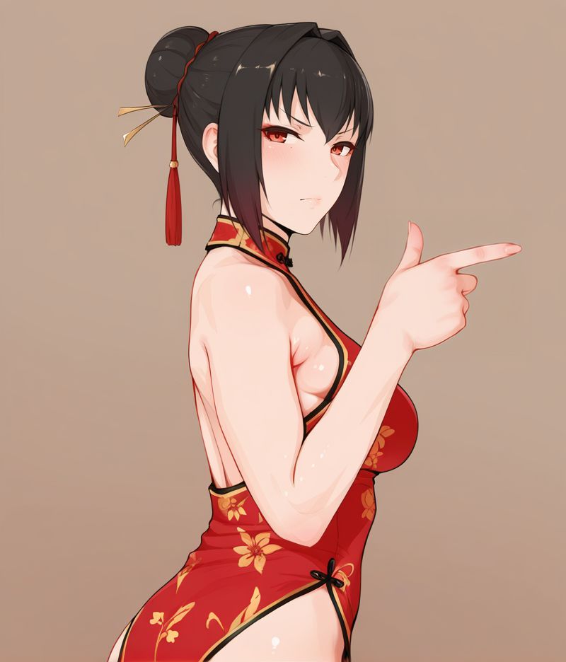 チャイナドレスのエロ画像 12