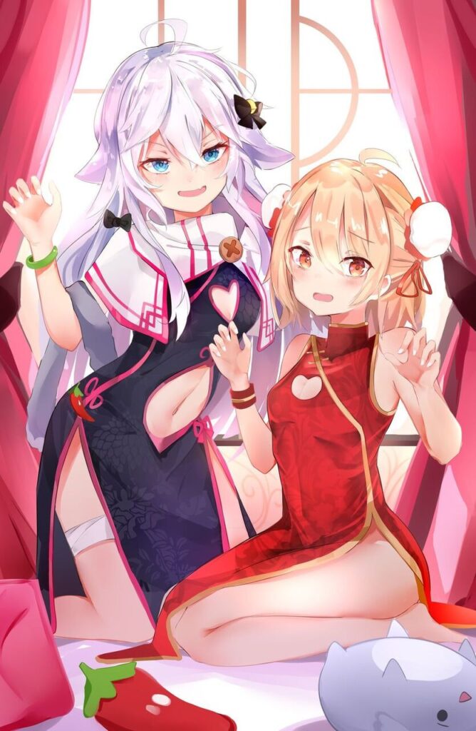 チャイナドレスのエロ画像 19