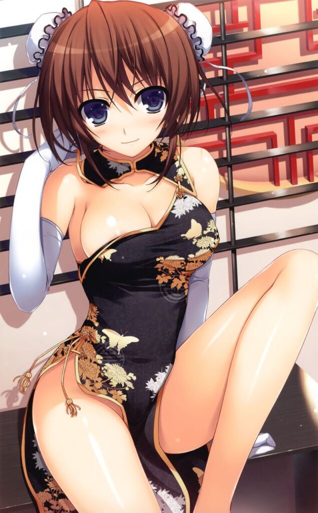 チャイナドレスのエロ画像 16