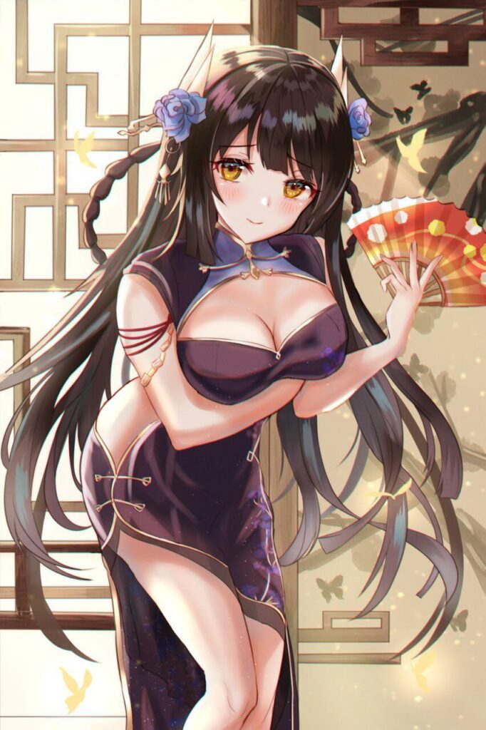 チャイナドレスのエロ画像 19