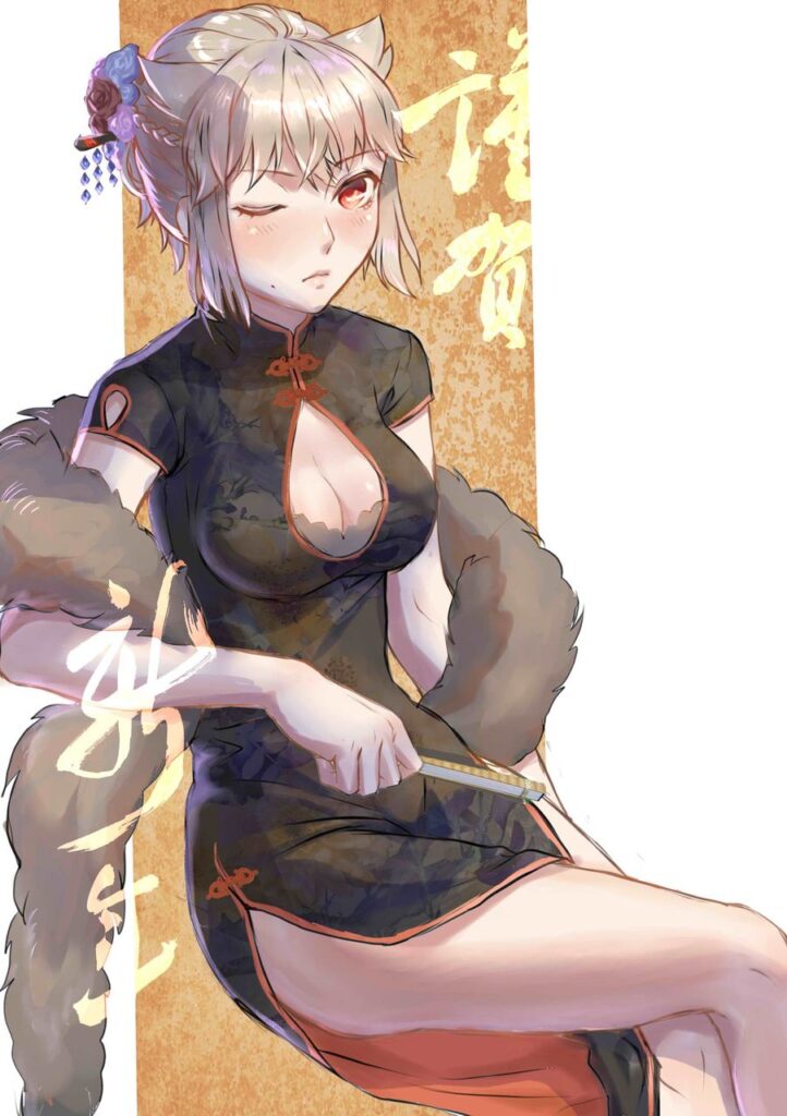 チャイナドレスのエロ画像 10