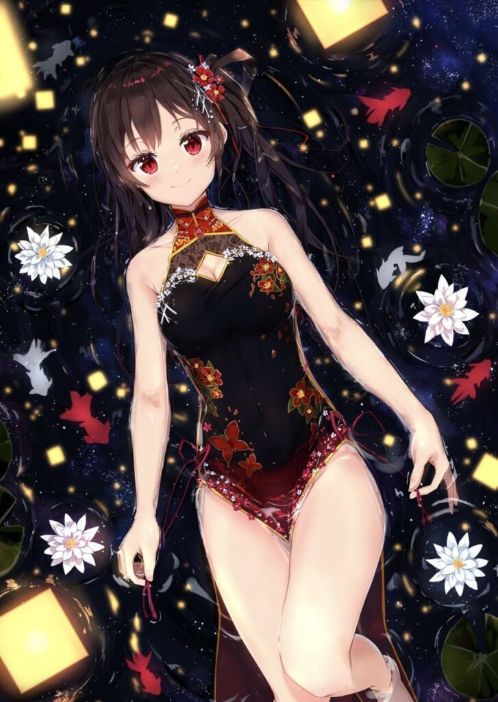 チャイナドレスのエロ画像 16
