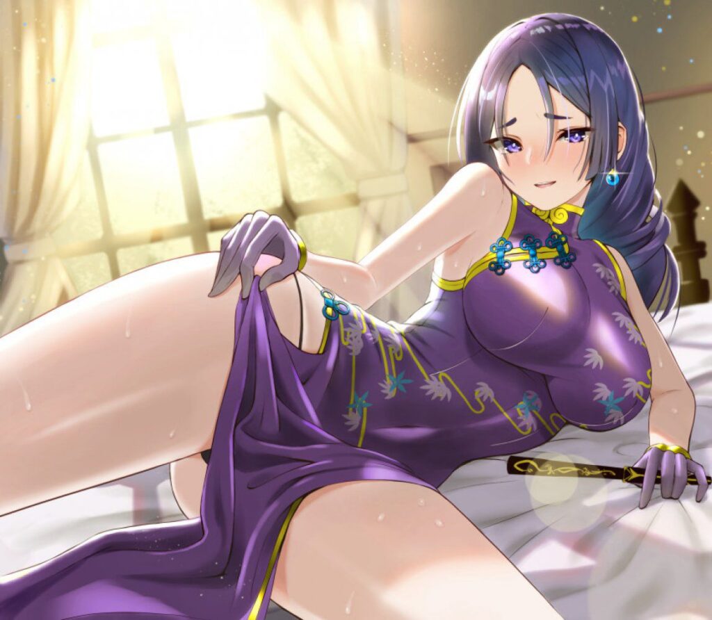 チャイナドレスのエロ画像 1