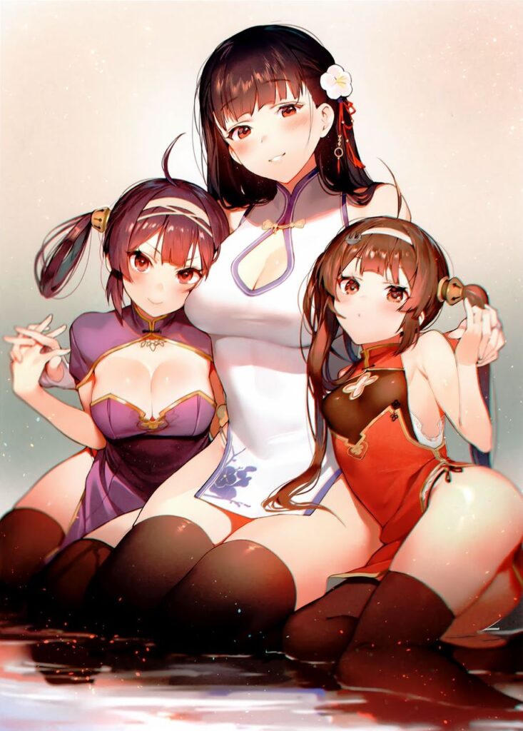 チャイナドレスのエロ画像 11