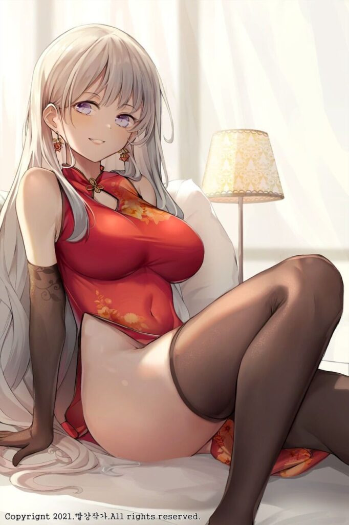 チャイナドレスのエロ画像 1