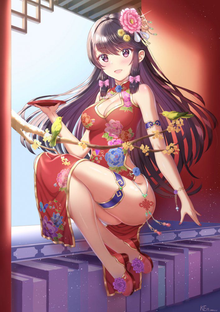 チャイナドレスのエロ画像 4