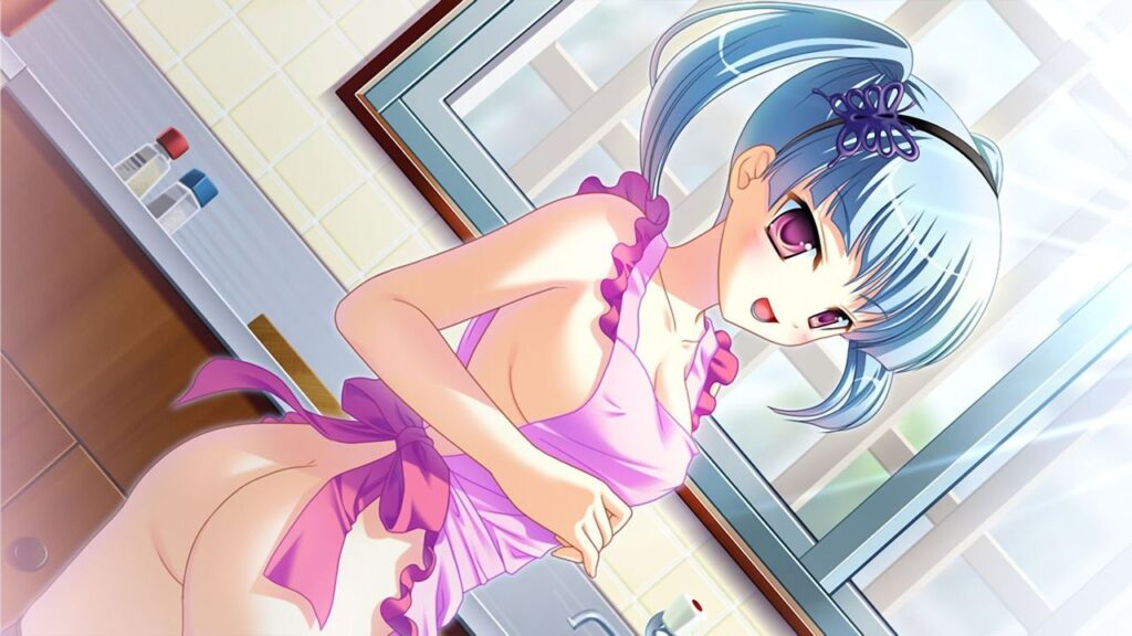 裸エプロンのエロ画像 4