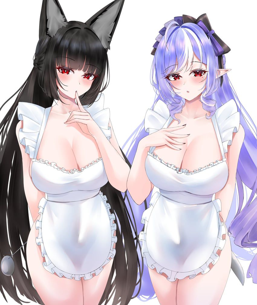 裸エプロンのエロ画像 6