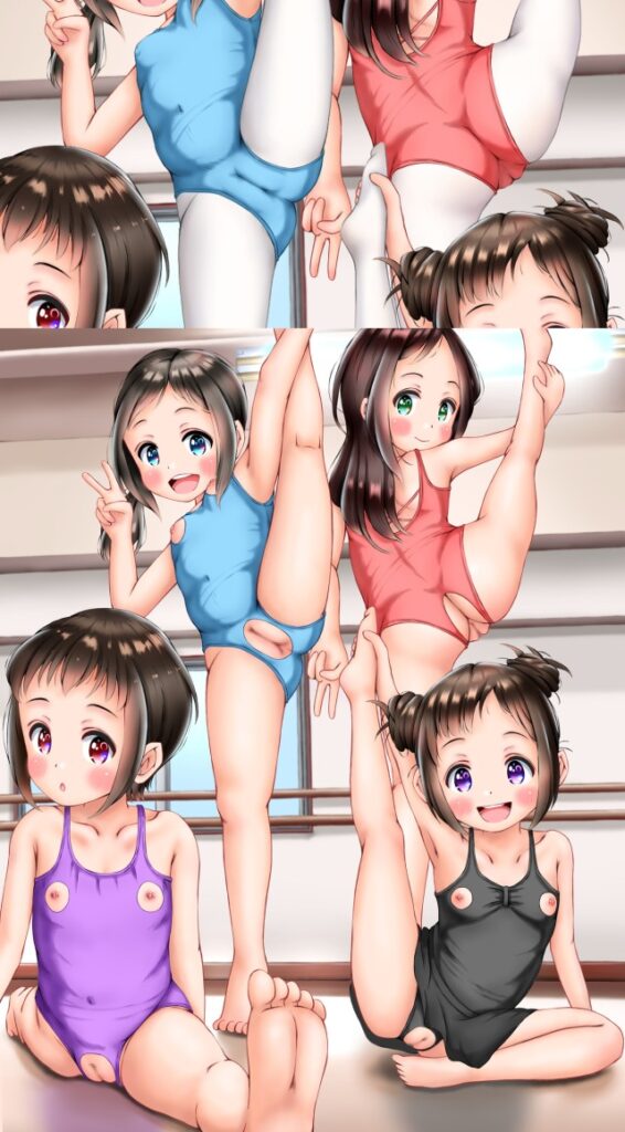 開脚のエロ画像 17
