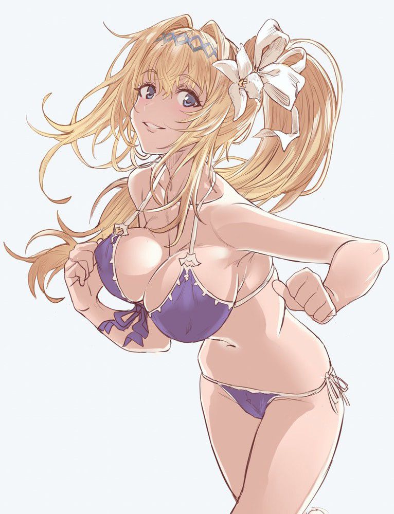 金髪の二次エロ画像で抜きたい！ 20枚