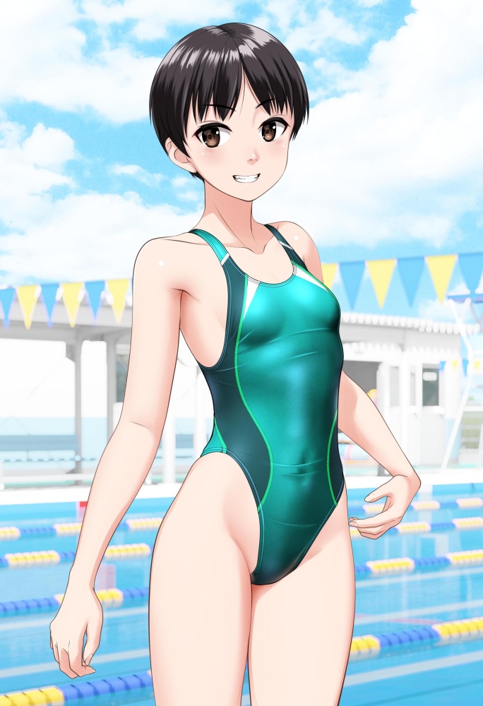 競泳水着のエロ画像 7